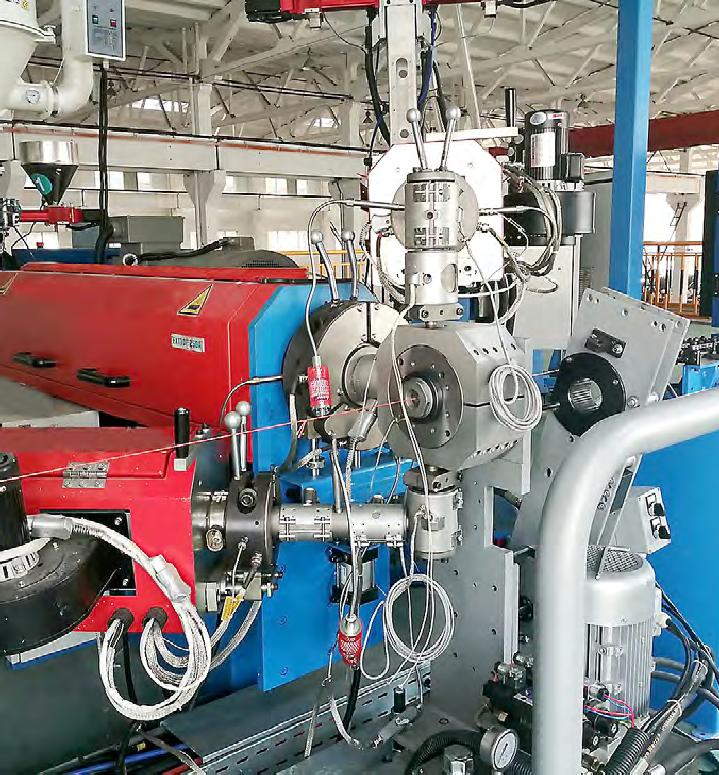 High-Speed Cable Extrusion Line | Wire Insulation Sheathing Machine - Haijoy Smart